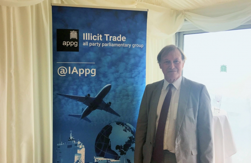 APPG on Illicit Trade Reception